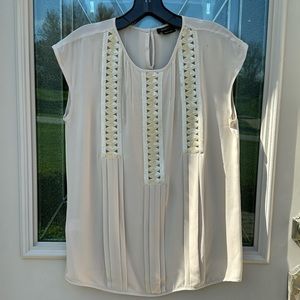 BCBGMaxAzria camisole blouse shirt tan brand new size XS